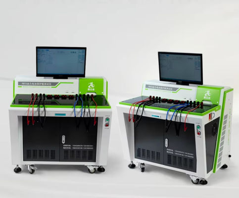 32 ซีรี่ย์ แบตเตอรี่ลิเดียม พล็อตป้องกัน BMS Tester กับคอมพิวเตอร์การป้องกัน Board การทดสอบอุปกรณ์เครื่องจักร